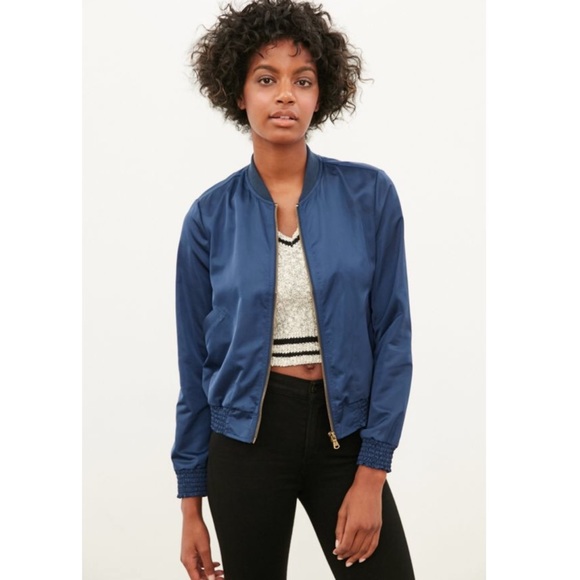 Urban Outfitters Jackets & Blazers - UO • silence + noise satin bomber